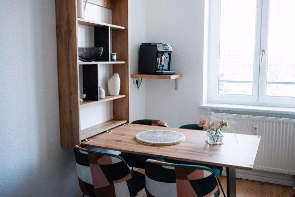 Kaffeemaschine im Apartment